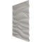 Ekena Millwork 19 5/8in. W x 19 5/8in. H Serina EnduraWall Decorative 3D Wall Panel Covers 2.67 Sq. Ft. WP20X20SRCST - alternate 2